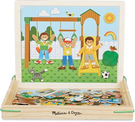 Buy Melissa And Doug Wooden Magnetic Matching Picture Game