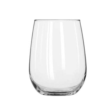 Libbey 213 15 Oz Stemless Wine Glass 12 Case Ford Hotel Supply