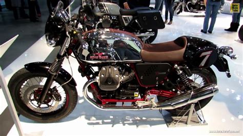 2014 Moto Guzzi V7 Racer At 2013 Eicma Milan Motorcycle Exhibition