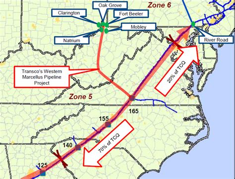Natural Gas Pipelines In Virginia Expanding The Transmission Network