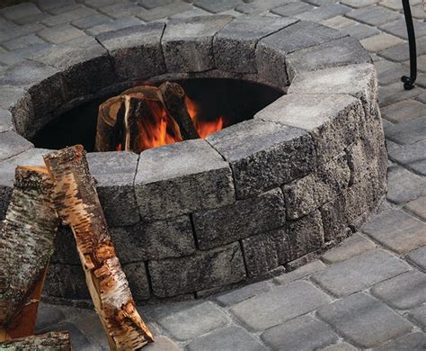 Outdoor Fire Pits Belgard Paver Fire Pit Kits