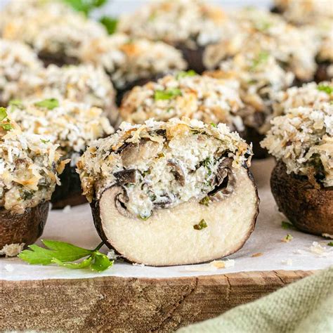 Healthy Stuffed Mushrooms Recipe Cooking Made Healthy