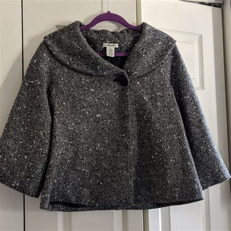 Laura Ashley Jackets And Coats Laura Ashley Jacket Black And White