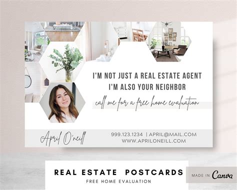 Real Estate Postcards Real Estate Marketing Realtor Etsy