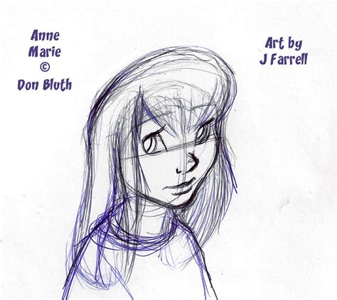 Anne Marie Ink Sketch By Darkmane On Deviantart