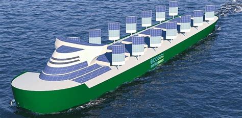Rigid Sails And Solar Power For Ships Eco Marine Power