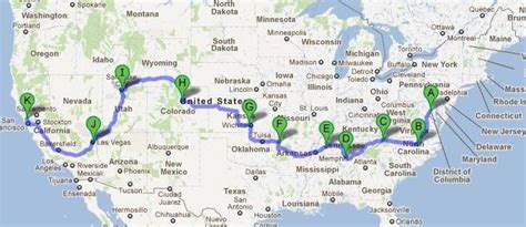 The Map Road Trip Planner Trip Planning Road Trip Map