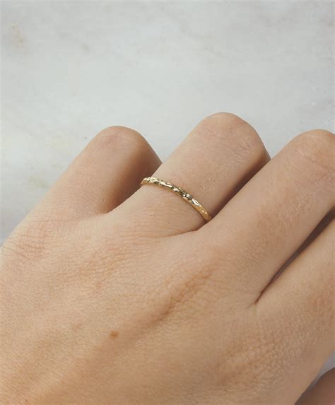 The Perfect Dainty Stacking Ring Lacee Alexandra Jewelry Dainty