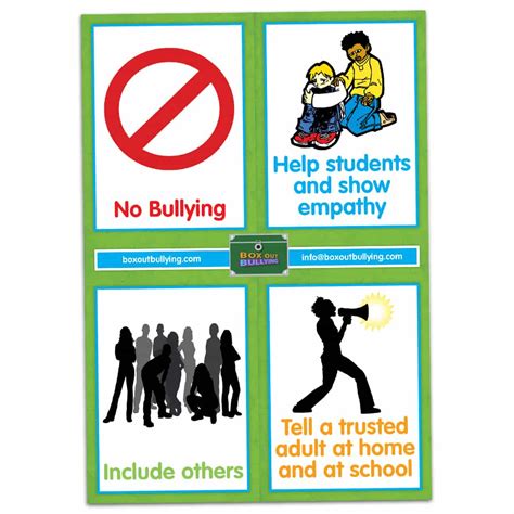 Anti Bullying Promises Poster