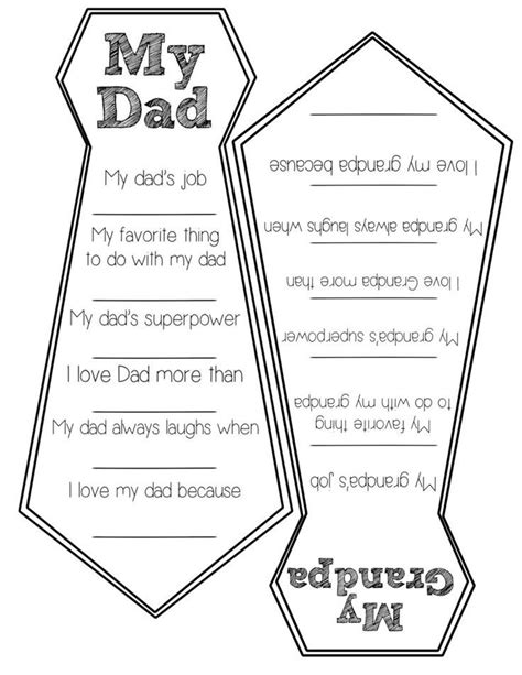 Fathers Day Free Printable Cards Diy Fathers Day Fill In Cards Are A