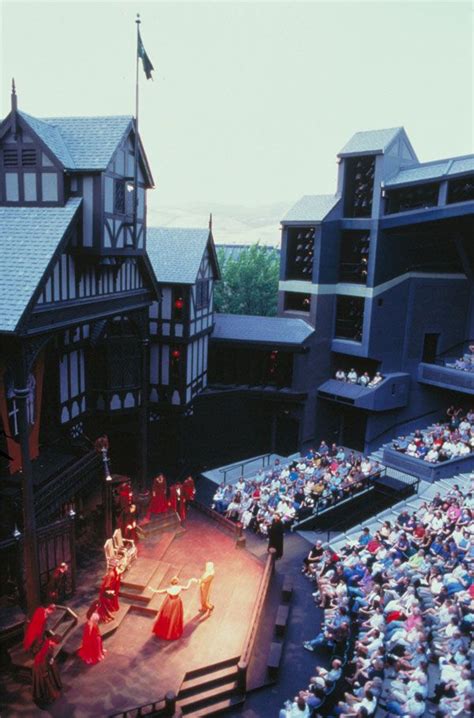 The Oregon Shakespeare Festival In Ashland Oregon The Theater Has