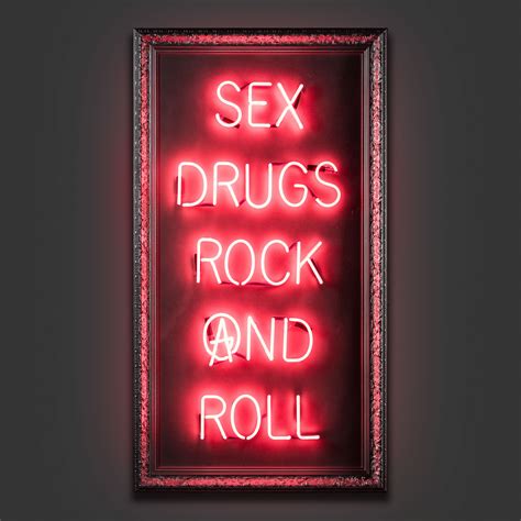 Sex Drugs And Rock And Roll 268 Illuminati Neon Castle Fine Art