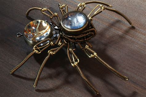 Steampunk Mechanical Clock Spider By Catherinetterings On Deviantart