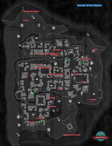 Dying light the following haemorrhage blueprint location. Old Town | Blueprints - Dying Light Game Guide | gamepressure.com