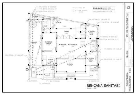 Pengertian sanitasi menurut para ahli. Gambar - Gambar Rencana (Lengkap) ~ KERABAT RUMAH