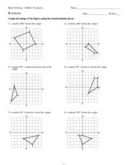 Arc lengths and areas of a sector geometric measurement. Answer Key Kuta Software Infinite Geometry Reflections ...