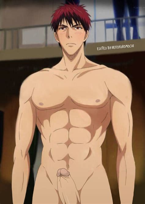 4000156 Kuroko S Basketball Nekokuromochi Taiga Kagami Edit Kuroko No Basket Luscious Hentai