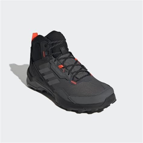 Adidas Terrex Ax4 Mid Gore Tex Hiking Shoes Grey Adidas Uk