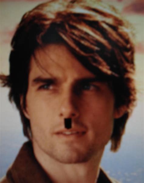 Tom Cruise W Hitler Moustache By Keswickpinhead On Deviantart