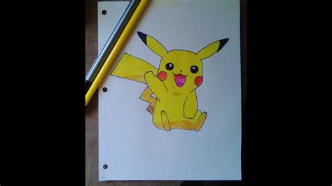 How To Draw Pikachu Step By Step Como Dibujar A Pikachu Paso A Paso