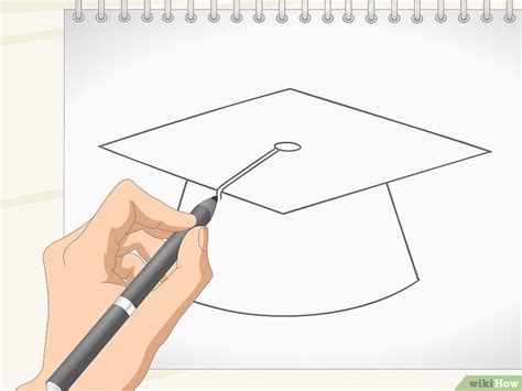 Cómo Dibujar Un Birrete De Graduación 14 Pasos