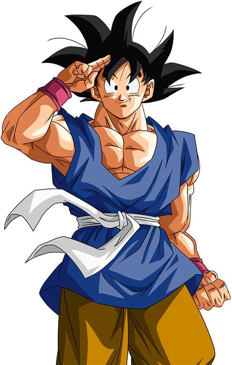 Gt Adult Goku Render By Boogeyboy1 On Deviantart