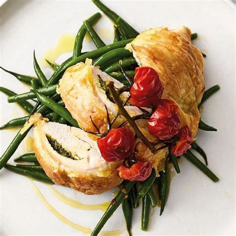 Jamie Oliver's Quick & Easy Flaky Pastry Pesto Chicken Recipe | Channel