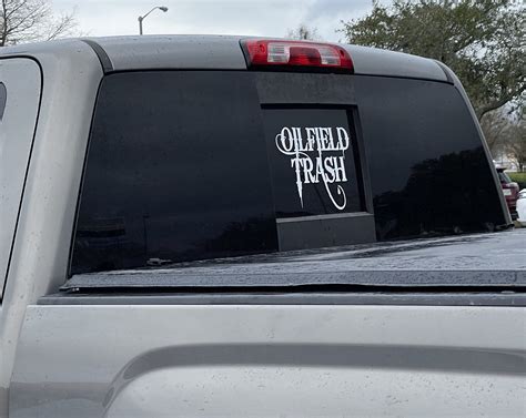 Oilfield Window Stickers