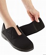 Women's Extra Wide Comfort Step Shoes - Easy Touch Footwear For Swollen ...