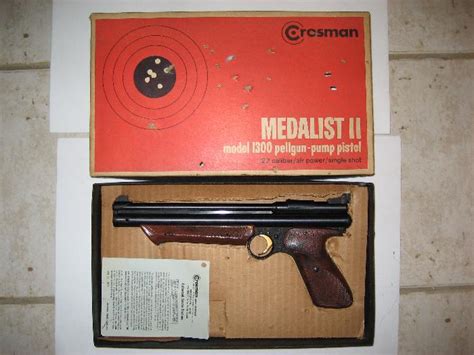 Crosman Medalist II Model 1300 22 Cal Pistol
