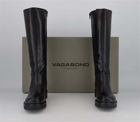 Vagabond Shoemakers Kenova Knee High Boots Black Womens Boots