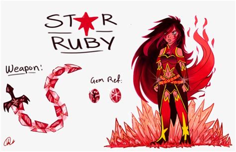 Star Ruby Gem Oc By Ask Thedrakon Steven Universe Steven Universe