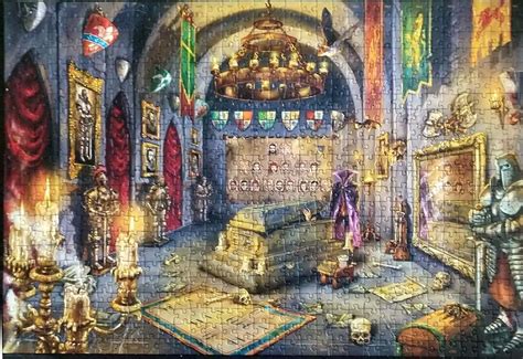 Escape room puzzles tell a story that makes the experience both intriguing, fun, and sometimes frustrating. Escape Room Puzzle by Ravensburger - 759 pcs - Vampire's ...