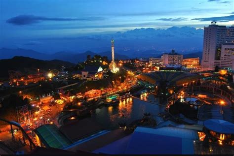 Genting Highlands (night view), near Pahang, Malaysia in 2020