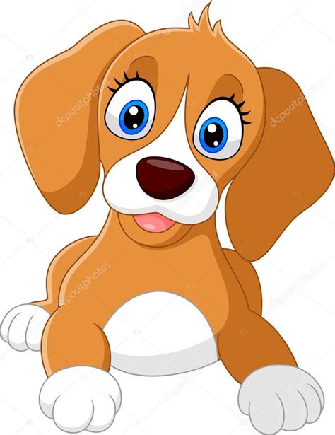 Cute Dog Cartoon — Stock Vector © Dreamcreation01 123667292