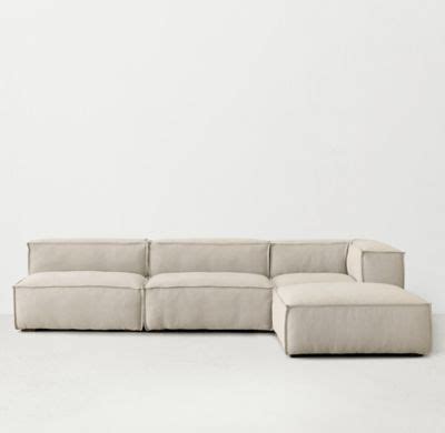 Corner sofa low profile design. Rowan Upholstered Modular Customizable Sectional in 2020