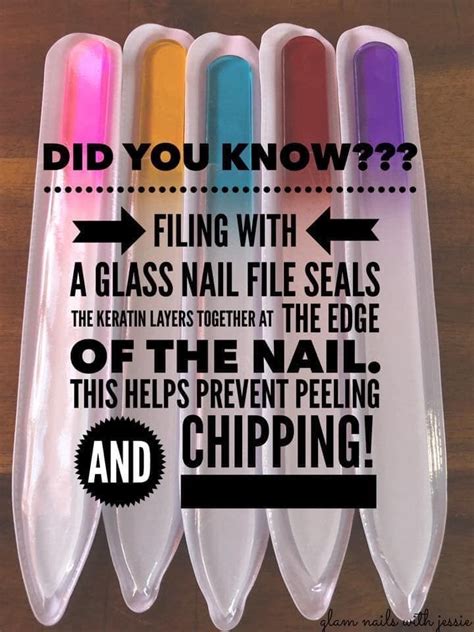Glass files | Color street nails, Color street, Glass nail ... Don't pick your color street off!!!