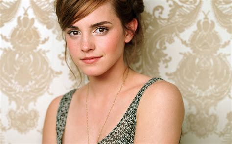 1920x1200 Resolution Emma Watson Hot Cleavage 1200p Wallpaper