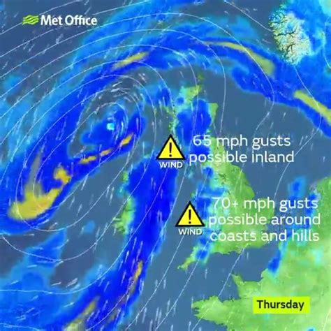 Two Days Of Rain As Storm Ellen Slams Into Uk With Severe Winds Metro