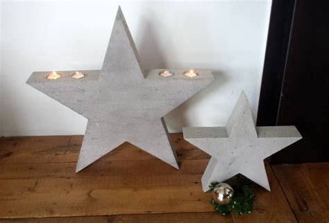 Maybe you would like to learn more about one of these? Beton Giessform - GERADER STERN - 20 cm | Basteln ...