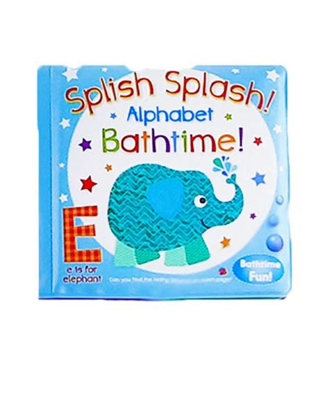 Bath Book Splish Splash Alphabet Bathtime Eanda Distribution
