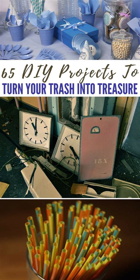 65 Diy Projects To Turn Your Trash Into Treasure