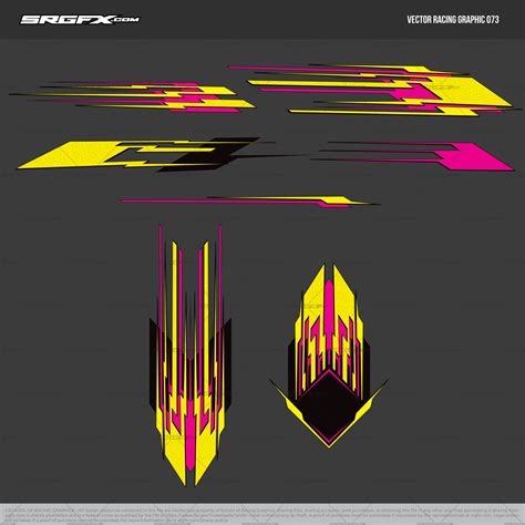 Vector Racing Graphic 073 | School of Racing Graphics