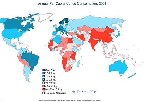 Coffee Consumption Per Capita 2007 2000x1015 MapPorn