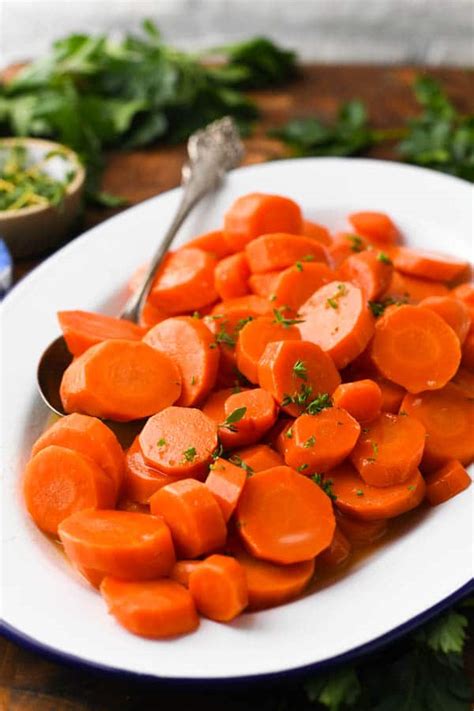 Brown Sugar Glazed Carrots An Easy Side Dish The Seasoned Mom