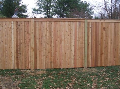 For fence posts, cedar can go several years without rotting; Cedar Vs Pressure Treated Pine Fence - Expert Fence in ...