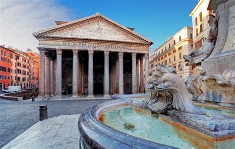 Pantheon In Rome Italy Editorial Stock Photo Image Of Pantheon 19303863