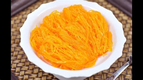 Desserts, breads, drinks, and more can be made with your leftover egg whites. Foi Thong (Thai Dessert) - Egg Threads ฝอยทอง - YouTube