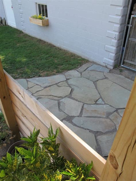 Build A Flagstone Patio In A Single Day Phew Flagstone Steps