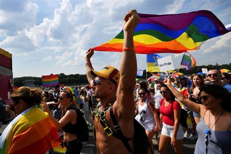 Thousands Join Budapest Pride March In Sweltering Heat The Standard